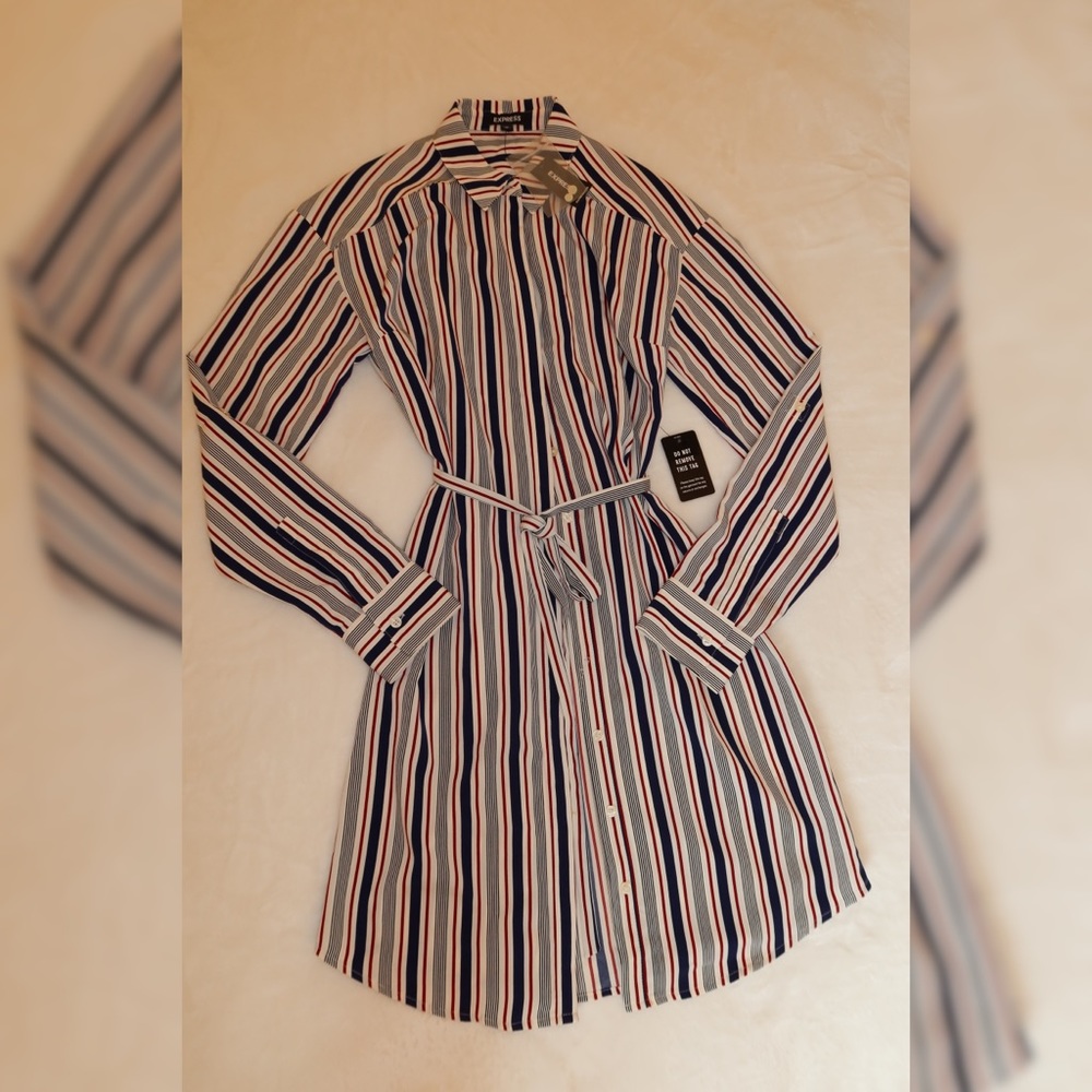 Shirt dress.